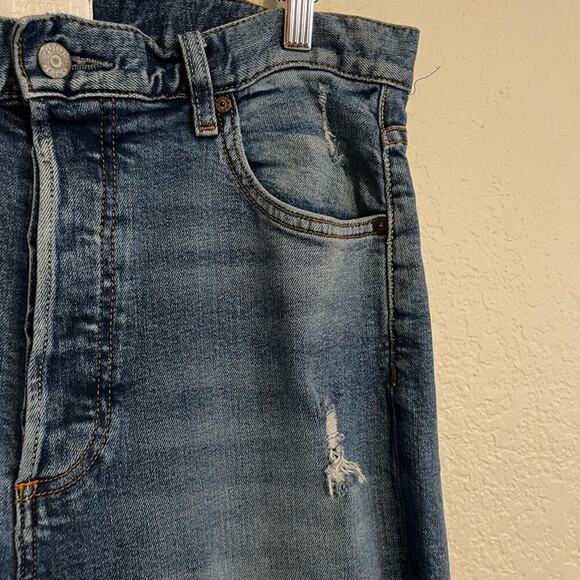 Boyish Bardy Ankle Straight Jeans Mercy Island Vintage Blue 31 - Picture 9 of 10